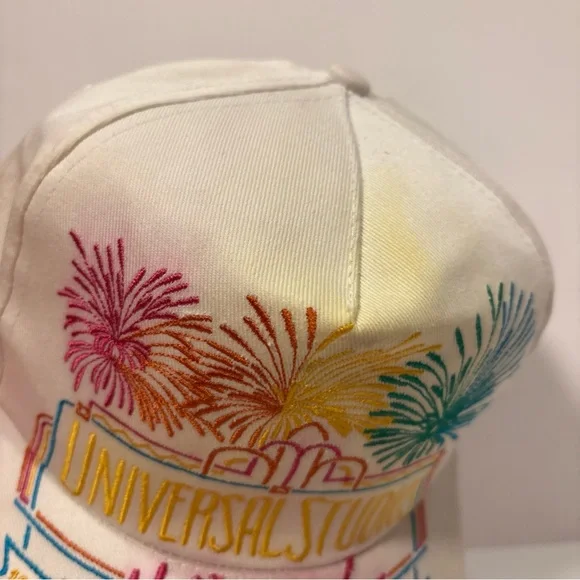 Vintage Big Logo Universal Studios Hollywood 30th Anniversary Snapback Hat - Picture 6 of 13
